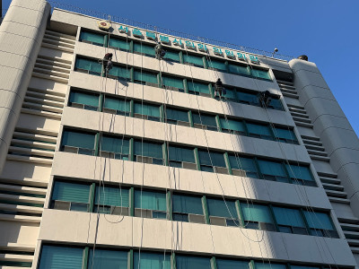 서울시 강동구 건물 외벽 청소